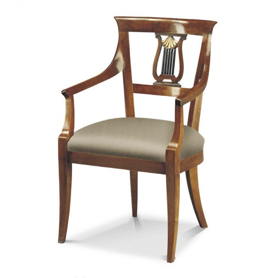 Chair with armrests Francesco Molon