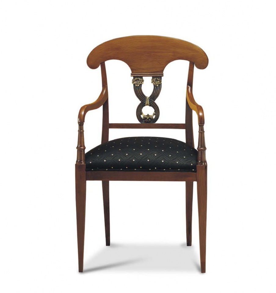 Chair with armrests Francesco Molon