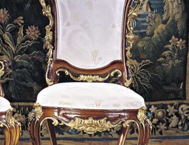 Chair with upholstery, Francesco Molon