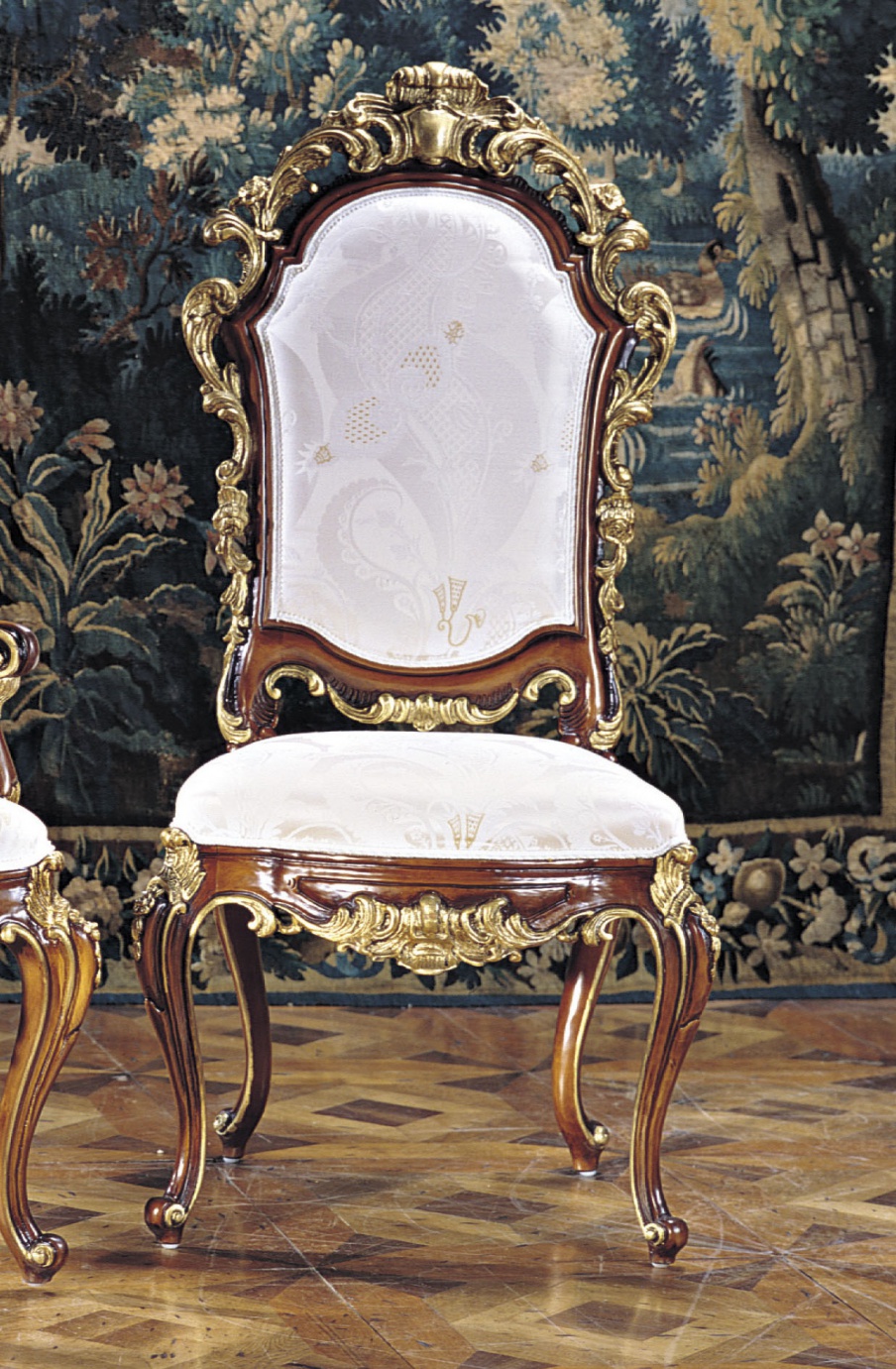 Chair with upholstery, Francesco Molon