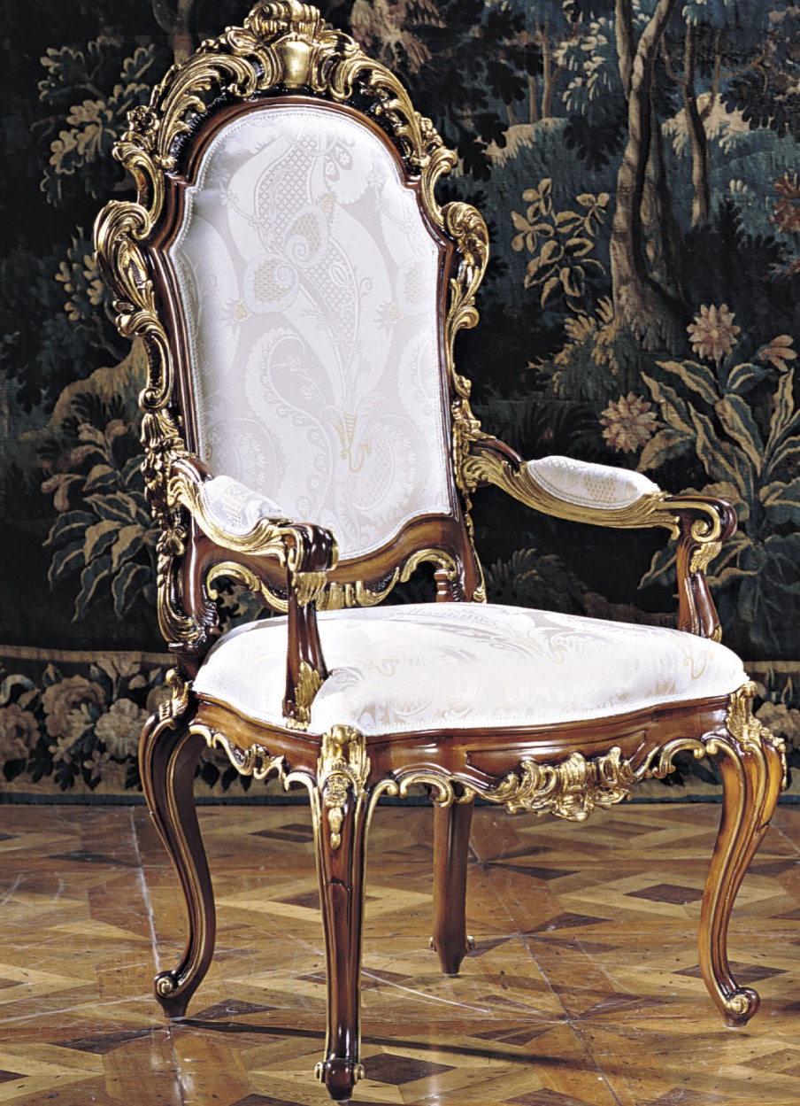 Chair with armrests Francesco Molon