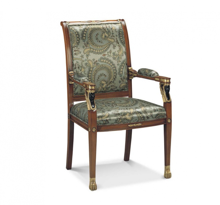 Chair with armrests Francesco Molon