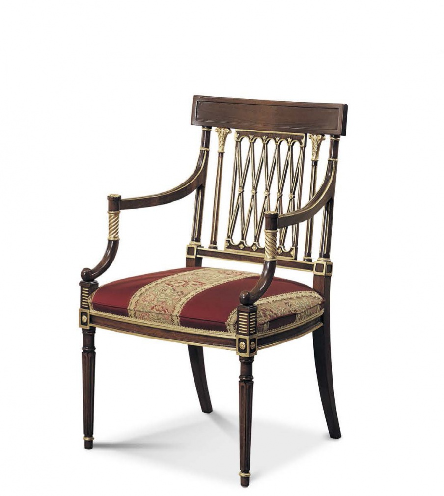 Chair with armrests Francesco Molon