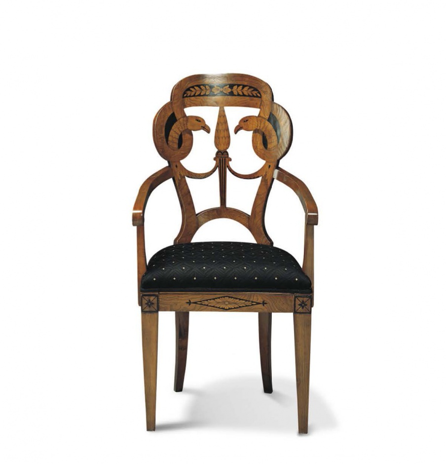 Chair with armrests Francesco Molon