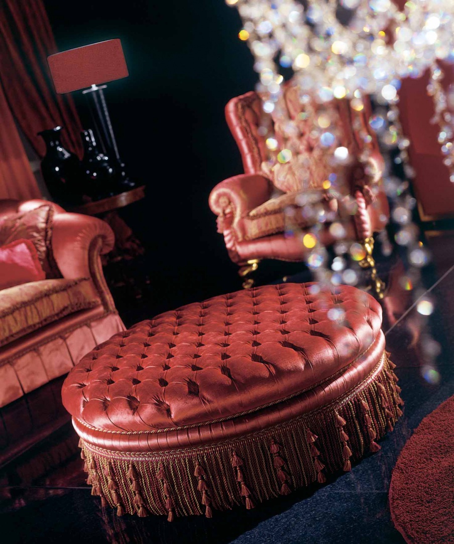 Pouf round Piramide, Zanaboni