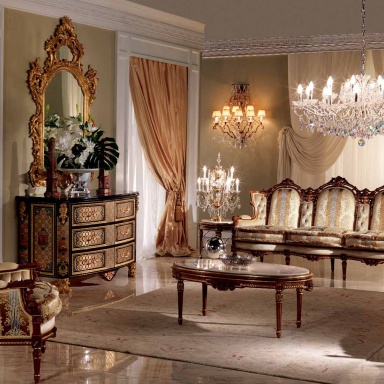 Living room (sofa set) Zanaboni