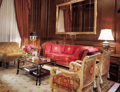 Lounge at hotel Le St-James, Francesco Molon