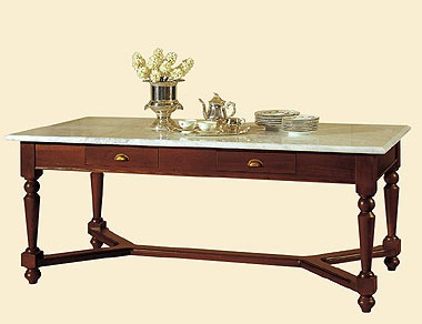 Dining rectangular table, DOLFI
