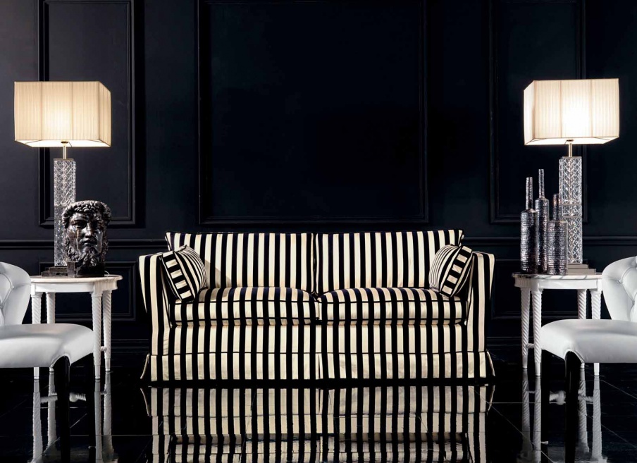 Sofa double Stripe, Zanaboni