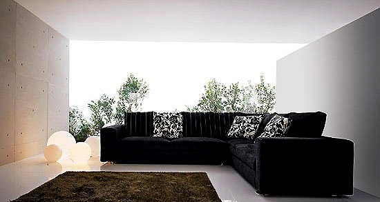 Sofa corner on a frame of solid pine Mary Bud, Mimo