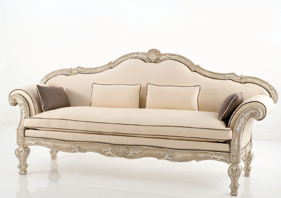 Sofa double solid wood, Chelini