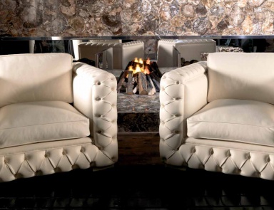 Armchair small square Oceano, Zanaboni