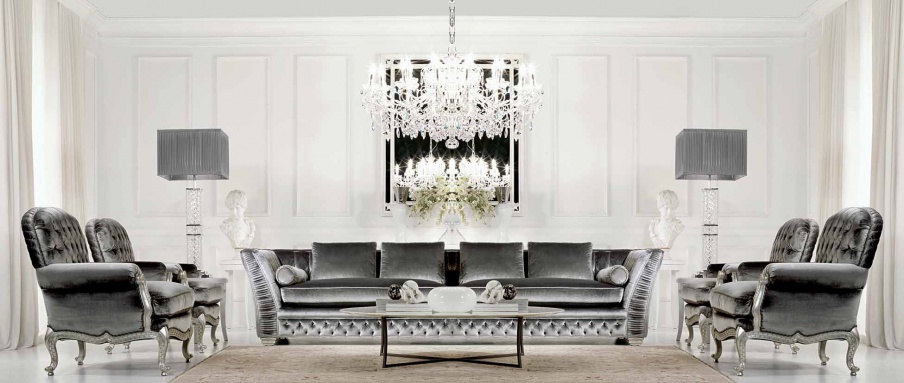 The four-seater sofa Capri, Zanaboni