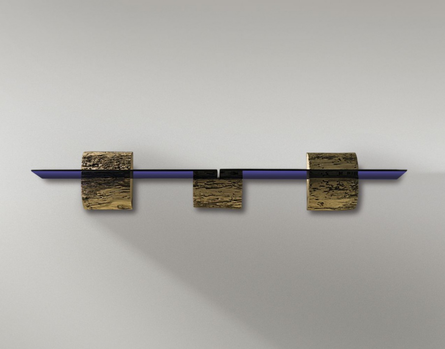 Shelf of Murano glass Briccole a Murano, Riva 1920