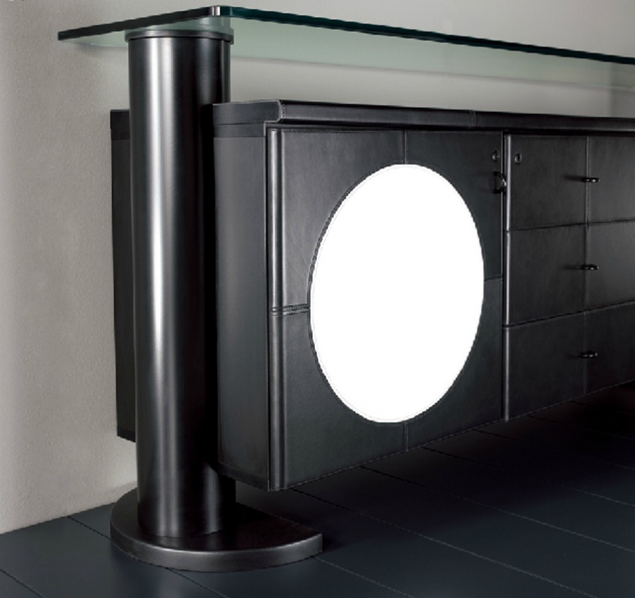 Dresser with glass top Arkitre, I4 Mariani