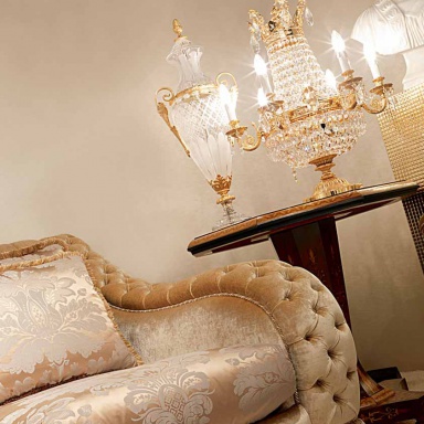 Sofa Capitonne triple Fantasia