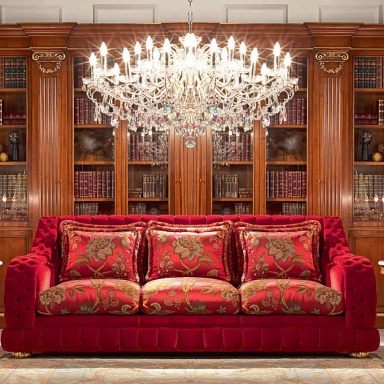 Sofa Capitonne triple Fantasia