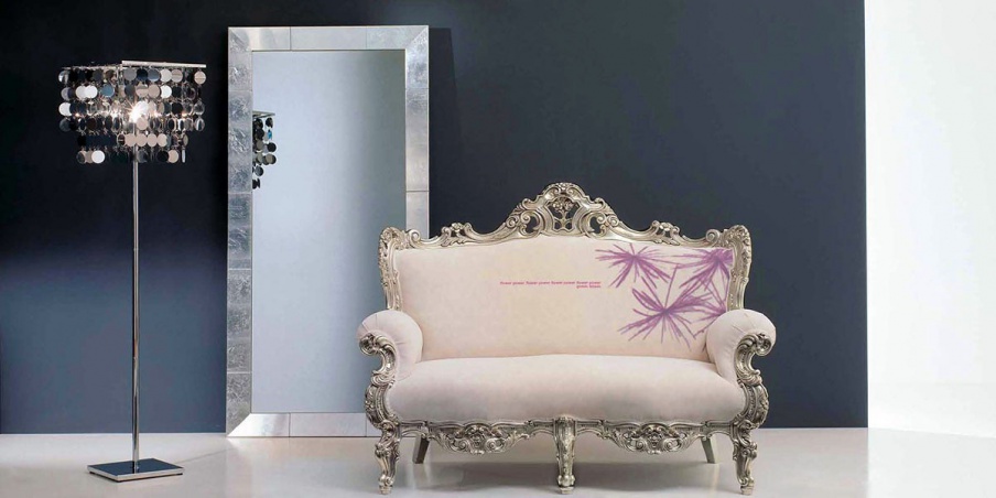 Sofa in fabric Prince Soffionet Relax, Moda