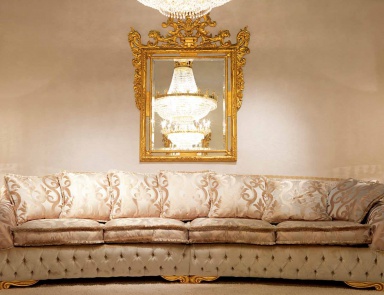 The four-seater couch Esedra, Zanaboni