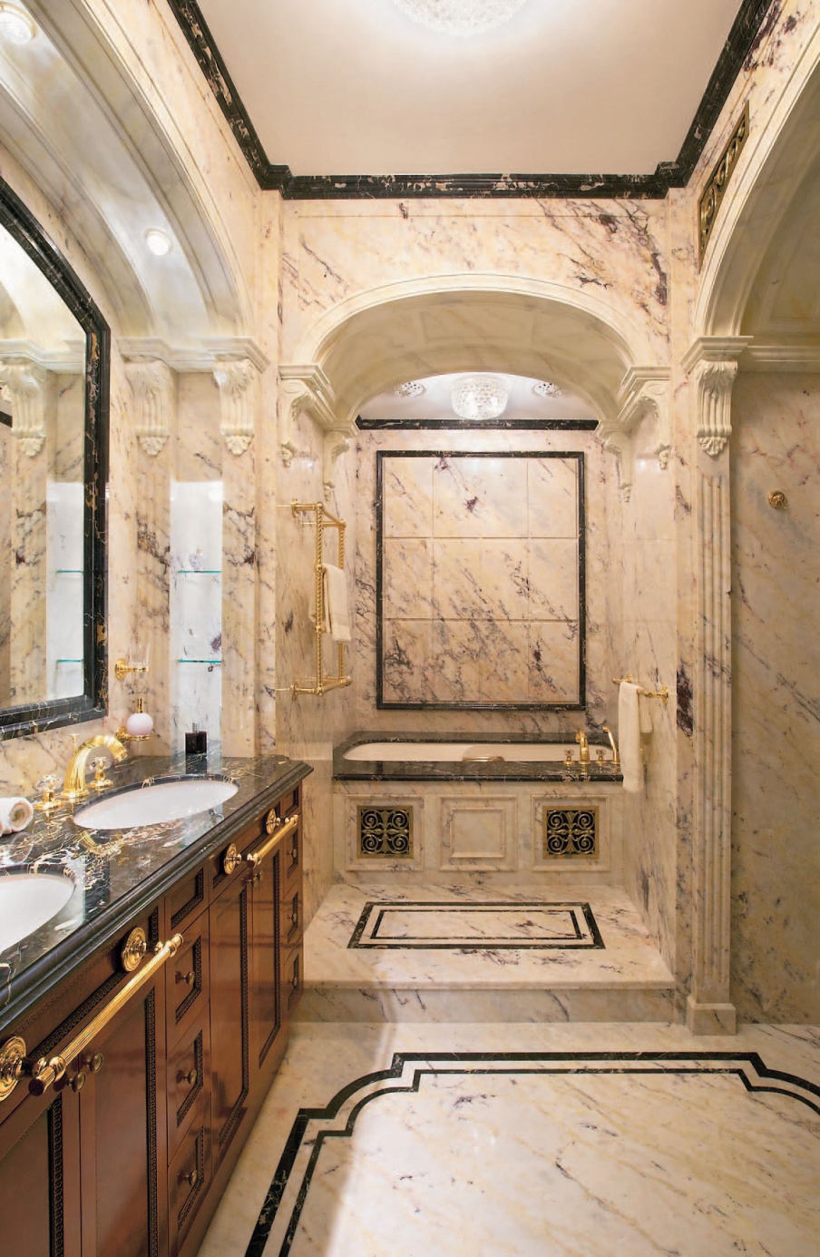 Bathroom residence in Moscow, Francesco Molon