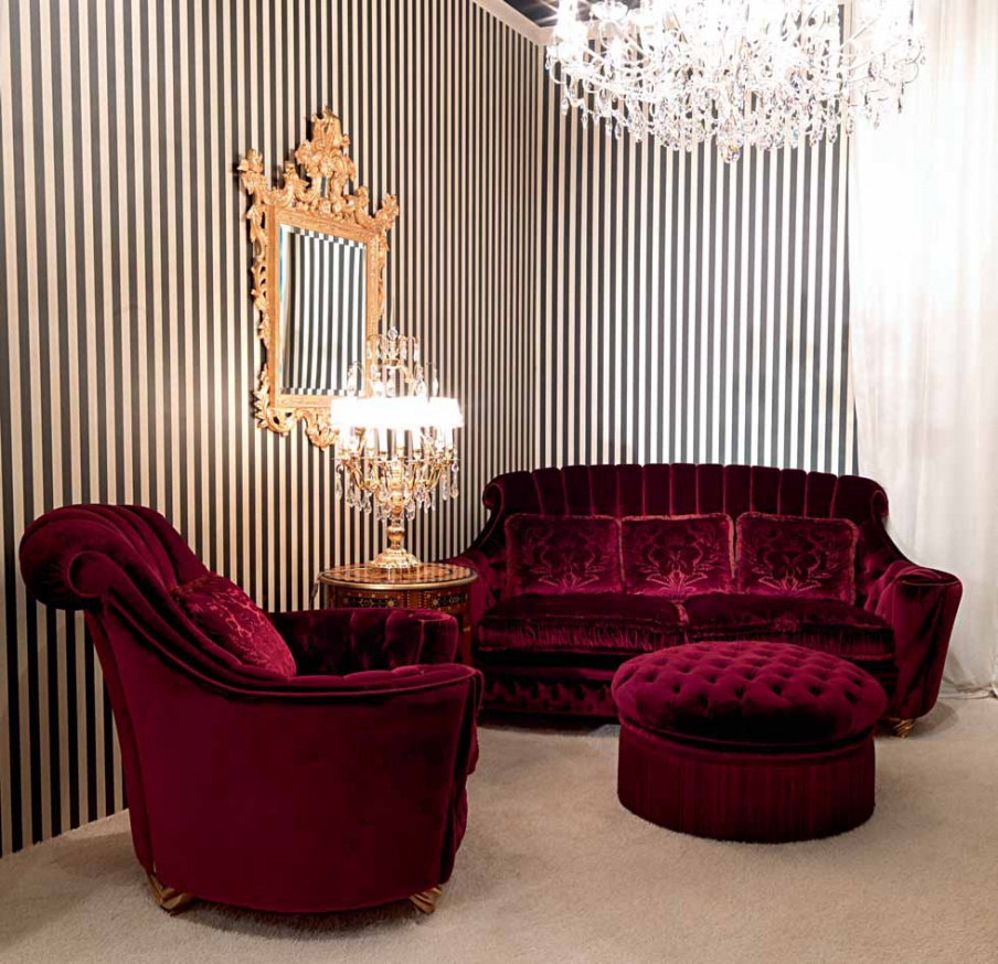 Poof Big round Rigoletto, Zanaboni