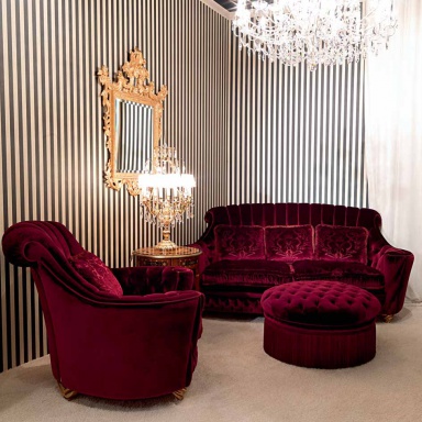 Three-seater sofa Nuvola