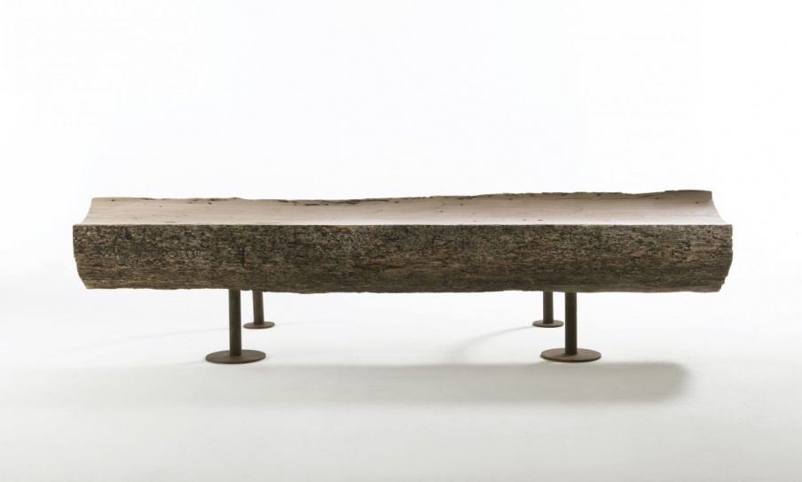 Bench wood Divan: punto d'incontro, Riva 1920