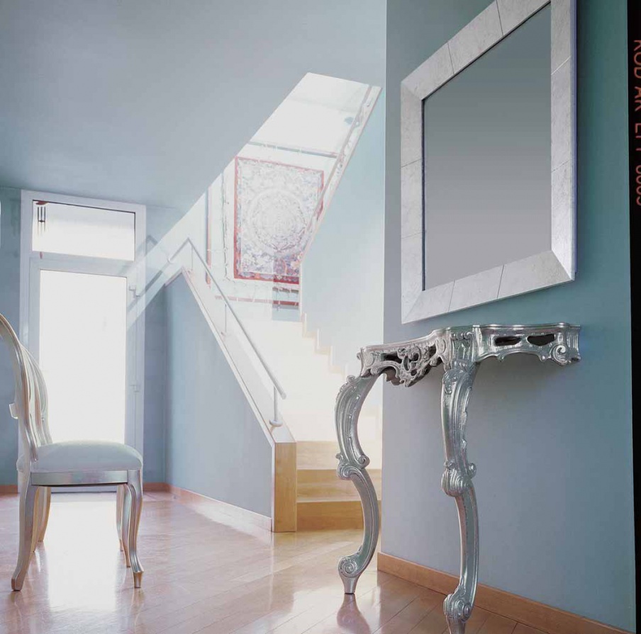 The chair with the frame made of solid wood Ego, Moda