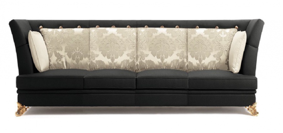 The four-seater sofa in the style of fusion, Elledue
