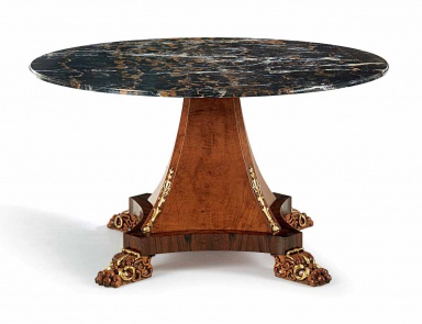 Table Round coffee Table – Marble Top, Zanaboni