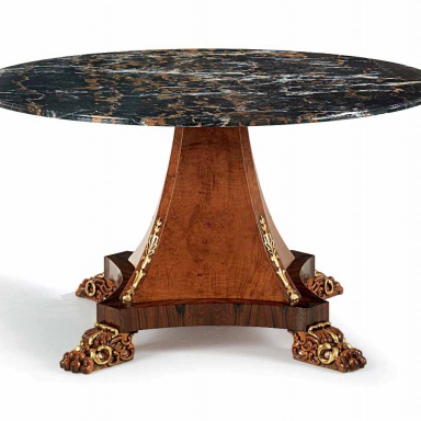 Table Round coffee Table – Marble Top