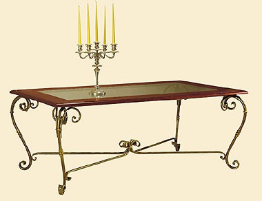 Dining rectangular table, DOLFI