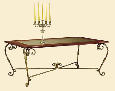 Dining rectangular table, DOLFI