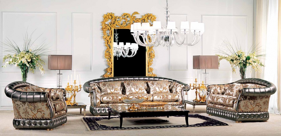 Living room (sofa set) Ottoman, Zanaboni