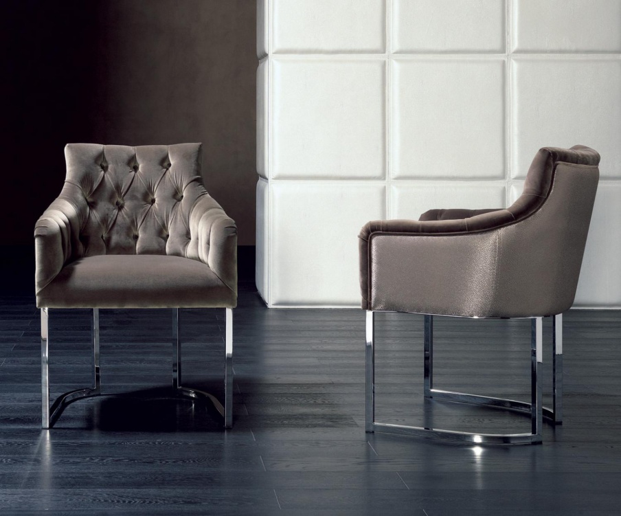 Chair with armrests Itaca, Rugiano