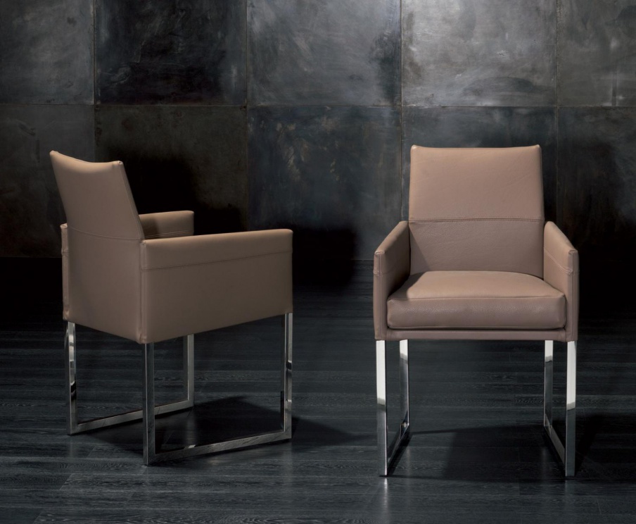 Chair with armrests Akita Chic, Rugiano