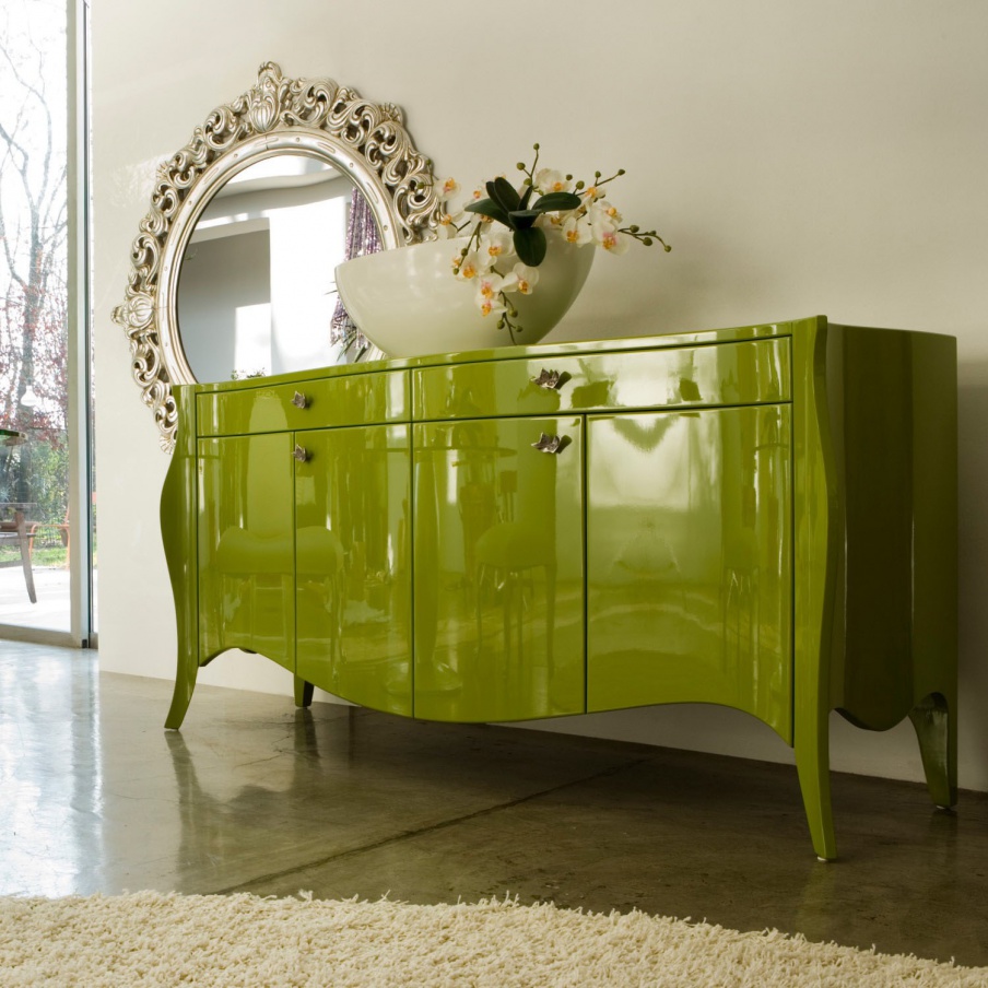 Sideboard in solid wood Daisy, Moda