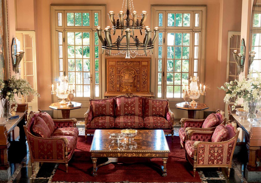 Living room (sofa set) Zanaboni