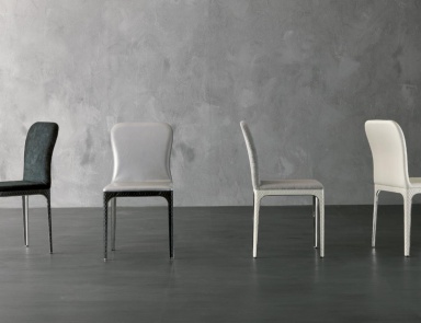 Chair with metal legs Viviane, Rugiano