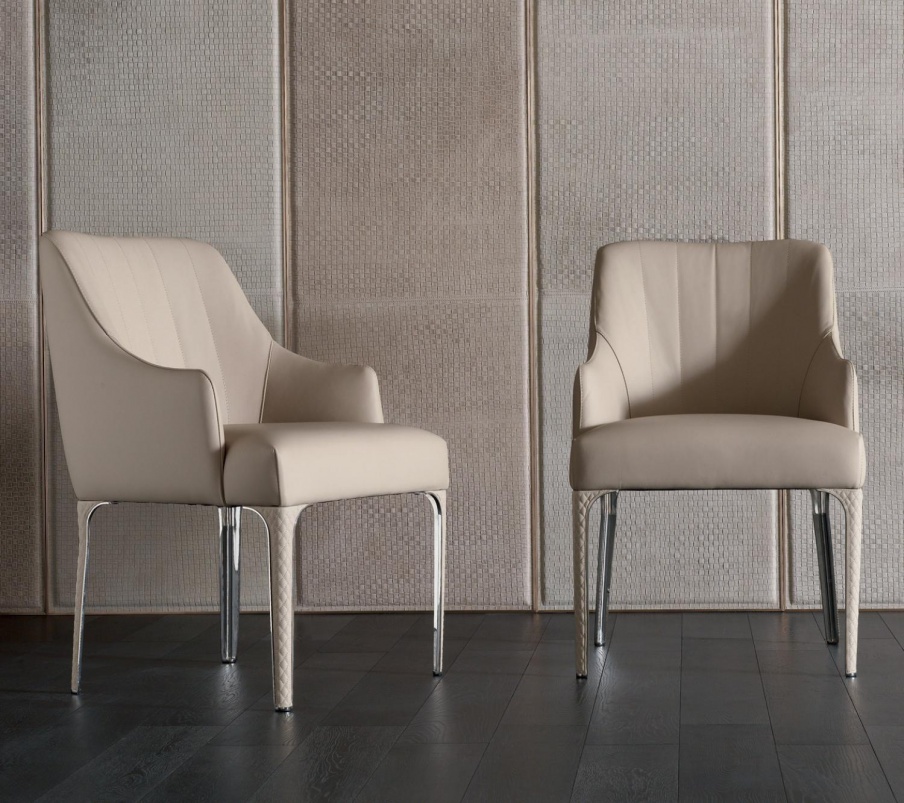 Chair with armrests Arianna, Rugiano