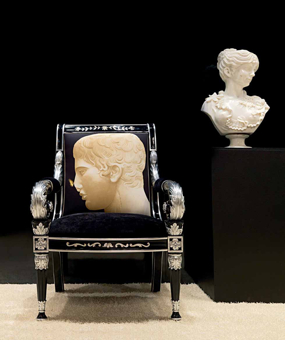 Chair Faraone Canciani, Zanaboni Luxury furniture MR