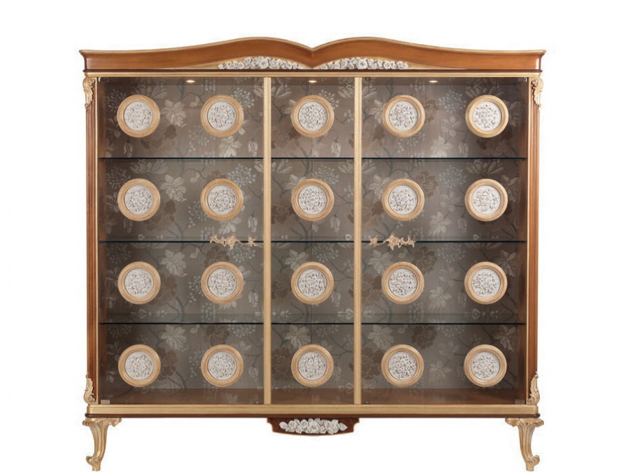 Showcase natural wood Jumbo Collection