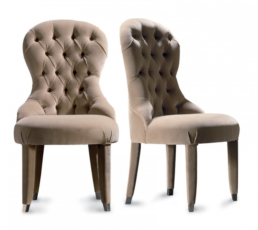 Chair with shaped back King, Rugiano