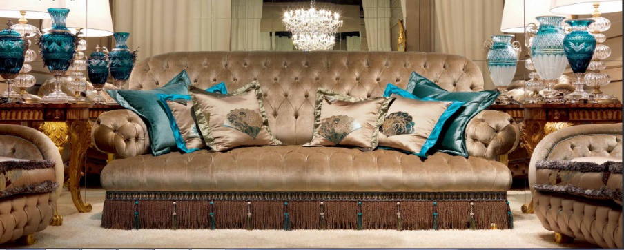 Three-seater sofa Versailles, Zanaboni