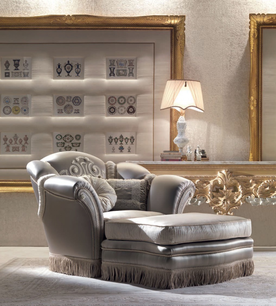 Armchair with Ottoman leg, Jumbo Collection