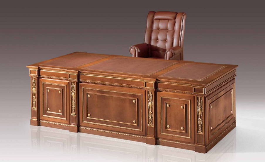 Desk solid Louvre, Elledue