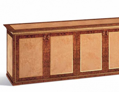 The low Cabinet solid elm Myron, Elledue