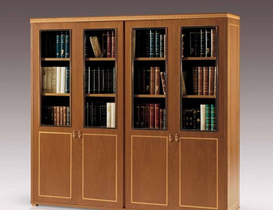 Showcase solid wood Namur, Elledue