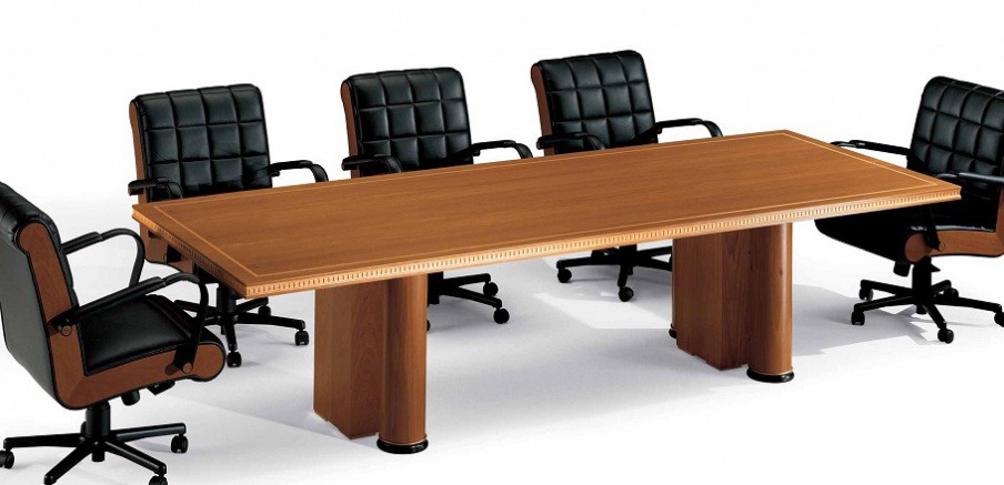 Conference table solid wood Namur, Elledue