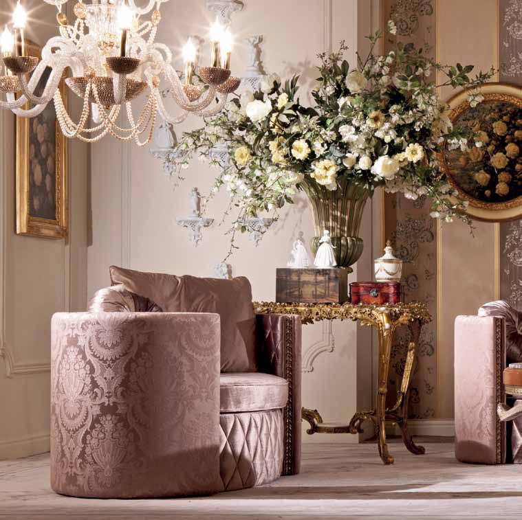 Armchair in fabric, Jumbo Collection